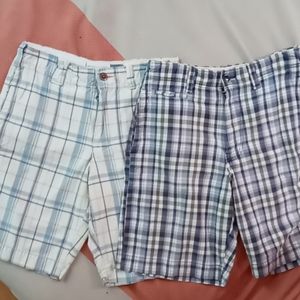 Mens American Eagle plaid shorts